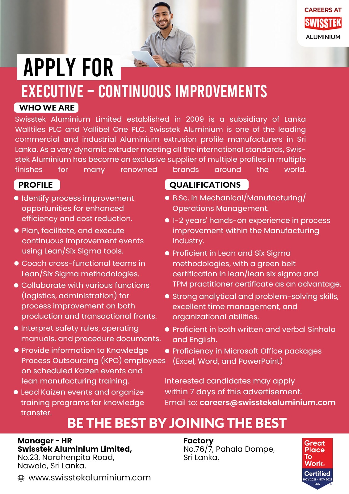 Executive Continuous Improvements 1