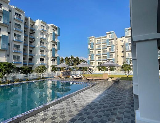 Santorini Resort Apartments and Residencies Negombo.