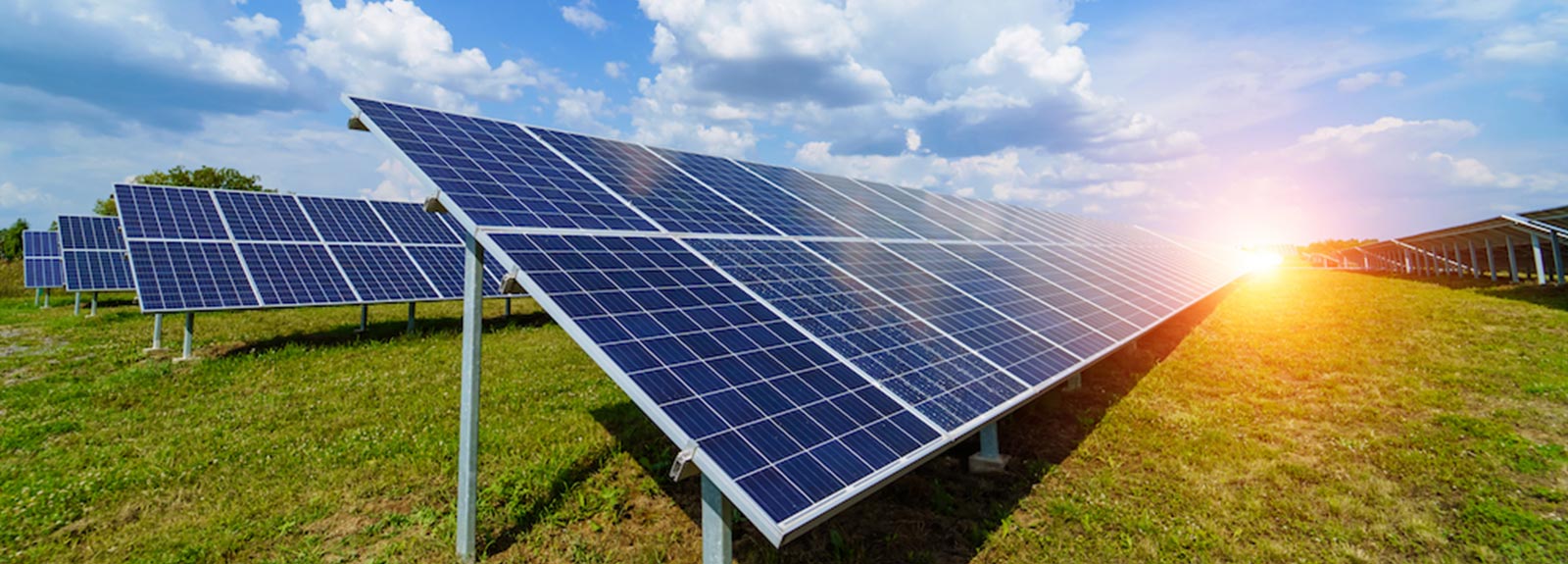 Ground mounted solar panel
