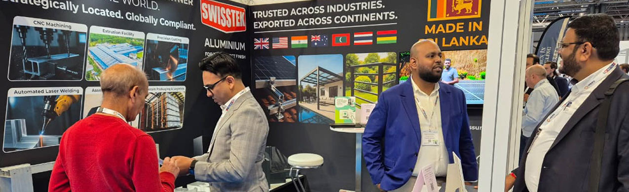 Swisstek Aluminium at UK Metals Expo: Sri Lanka to Global Markets