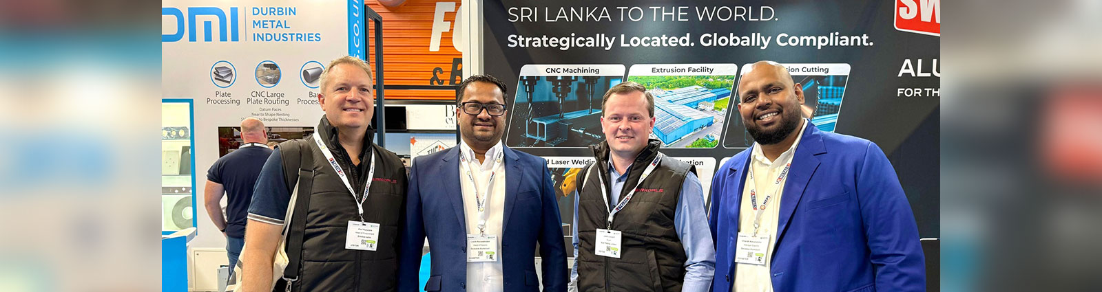 Swisstek Aluminium at UK Metals Expo: Sri Lanka to Global Markets